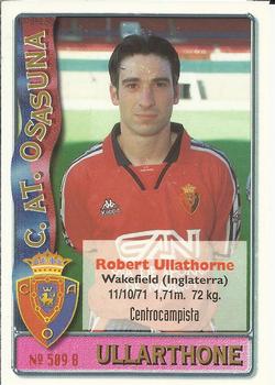 1996-97 Mundicromo Sport Las Fichas de La Liga #509 Yanguas / Ullarthone Back