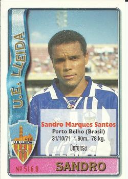 1996-97 Mundicromo Sport Las Fichas de La Liga #516 Sandro / Oscar Back