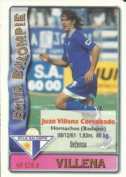 1996-97 Mundicromo Sport Las Fichas de La Liga #526 Sousa / Villena Front