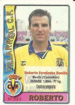1996-97 Mundicromo Sport Las Fichas de La Liga #540 Pascual / Roberto Front