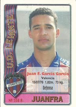 1996-97 Mundicromo Sport Las Fichas de La Liga #558 Juanfra / Ferrer Front