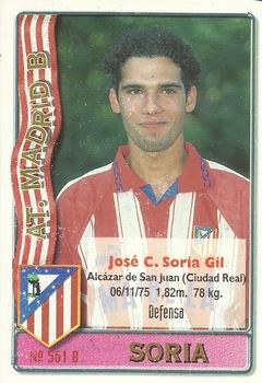 1996-97 Mundicromo Sport Las Fichas de La Liga #561 Soria / Baraja Back