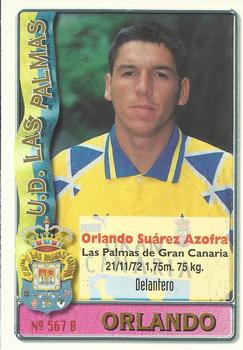 1996-97 Mundicromo Sport Las Fichas de La Liga #567 Simionatto / Orlando Back