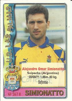 1996-97 Mundicromo Sport Las Fichas de La Liga #567 Simionatto / Orlando Front