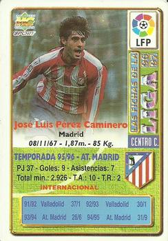 1996-97 Mundicromo Sport Las Fichas de La Liga #13 Caminero Back