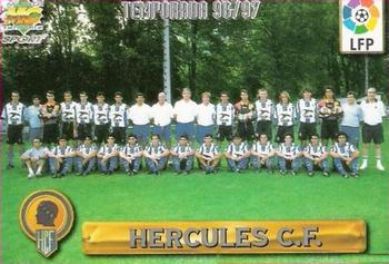 1996-97 Mundicromo Sport Las Fichas de La Liga #343 Team Photo Front