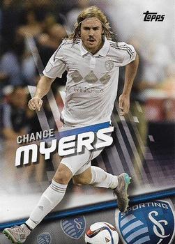 2016 Topps MLS #34 Chance Myers Front