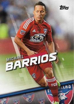 2016 Topps MLS #63 Michael Barrios Front