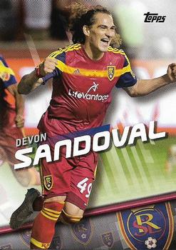 2016 Topps MLS #73 Devon Sandoval Front
