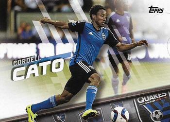 2016 Topps MLS #123 Cordell Cato Front