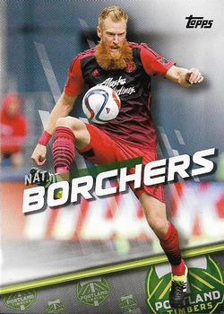 2016 Topps MLS #136 Nat Borchers Front