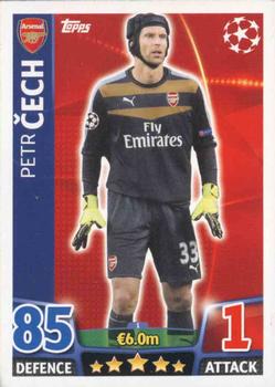 2015-16 Topps Match Attax UEFA Champions League English #1 Petr Cech Front