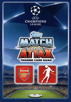 2015-16 Topps Match Attax UEFA Champions League English #5 Mathieu Debuchy Back