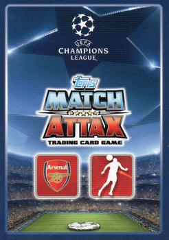 2015-16 Topps Match Attax UEFA Champions League English #7 Hector Bellerin Back