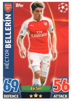 2015-16 Topps Match Attax UEFA Champions League English #7 Hector Bellerin Front