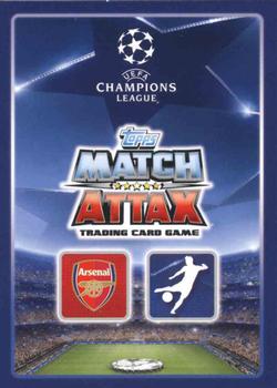 2015-16 Topps Match Attax UEFA Champions League English #16 Olivier Giroud Back
