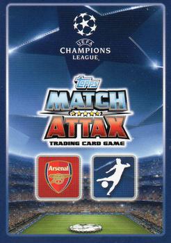 2015-16 Topps Match Attax UEFA Champions League English #17 Alexis Sánchez Back