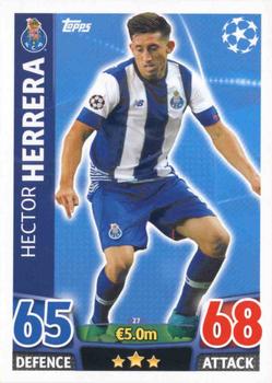 2015-16 Topps Match Attax UEFA Champions League English #27 Hector Herrera Front