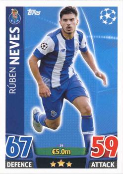 2015-16 Topps Match Attax UEFA Champions League English #29 Ruben Neves Front