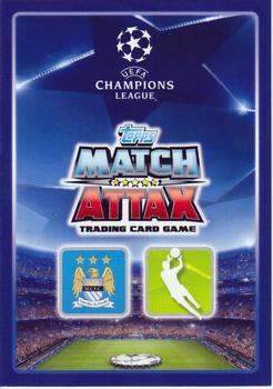 2015-16 Topps Match Attax UEFA Champions League English #37 Joe Hart Back