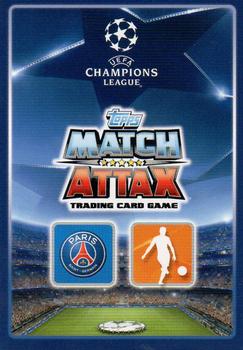2015-16 Topps Match Attax UEFA Champions League English #67 Adrien Rabiot Back