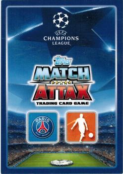 2015-16 Topps Match Attax UEFA Champions League English #68 Angel Di Maria Back