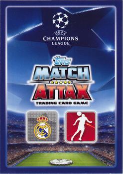 2015-16 Topps Match Attax UEFA Champions League English #80 Alvaro Arbeloa Back