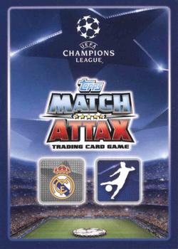 2015-16 Topps Match Attax UEFA Champions League English #88 Karim Benzema Back