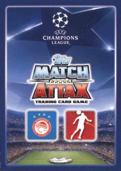 2015-16 Topps Match Attax UEFA Champions League English #92 Alberto Botia Back