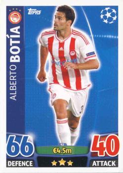 2015-16 Topps Match Attax UEFA Champions League English #92 Alberto Botia Front