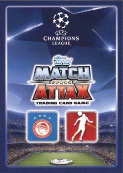 2015-16 Topps Match Attax UEFA Champions League English #93 Omar Elabdellaoui Back