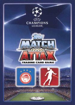 2015-16 Topps Match Attax UEFA Champions League English #96 Dimitris Siovas Back