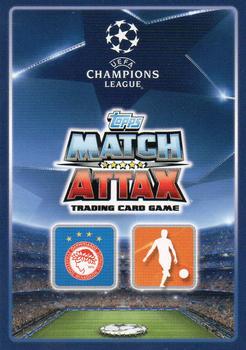 2015-16 Topps Match Attax UEFA Champions League English #98 Luka Milivojevic Back