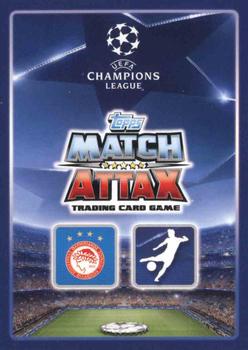 2015-16 Topps Match Attax UEFA Champions League English #106 Felipe Pardo Back