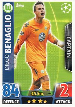 2015-16 Topps Match Attax UEFA Champions League English #109 Diego Benaglio Front