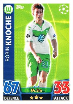 2015-16 Topps Match Attax UEFA Champions League English #112 Robin Knoche Front