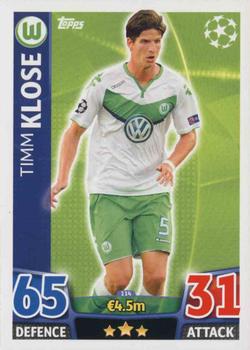 2015-16 Topps Match Attax UEFA Champions League English #114 Timm Klose Front