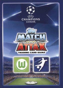 2015-16 Topps Match Attax UEFA Champions League English #123 Nicklas Bendtner Back