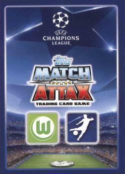 2015-16 Topps Match Attax UEFA Champions League English #124 Max Kruse Back