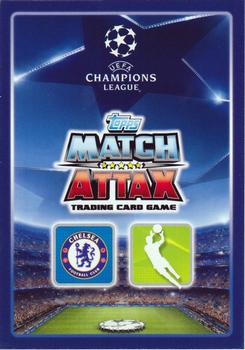 2015-16 Topps Match Attax UEFA Champions League English #127 Thibaut Courtois Back