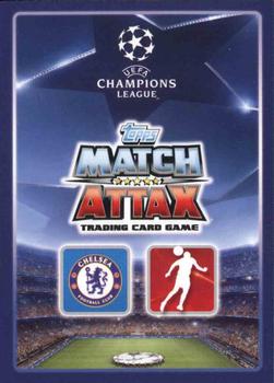 2015-16 Topps Match Attax UEFA Champions League English #128 Cesar Azpilicueta Back