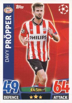 2015-16 Topps Match Attax UEFA Champions League English #156 Davy Pröpper Front