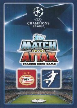 2015-16 Topps Match Attax UEFA Champions League English #160 Jürgen Locadia Back