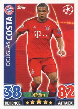 2015-16 Topps Match Attax UEFA Champions League English #173 Douglas Costa Front