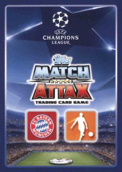 2015-16 Topps Match Attax UEFA Champions League English #174 Arturo Vidal Back