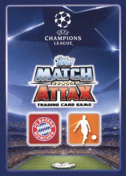 2015-16 Topps Match Attax UEFA Champions League English #177 Arjen Robben Back