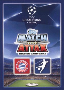 2015-16 Topps Match Attax UEFA Champions League English #178 Robert Lewandowski Back