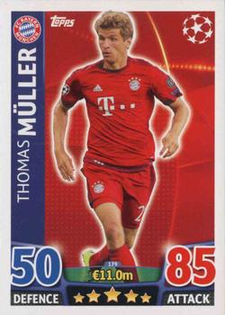 2015-16 Topps Match Attax UEFA Champions League English #179 Thomas Muller Front