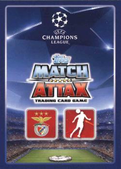 2015-16 Topps Match Attax UEFA Champions League English #182 Luisao Back