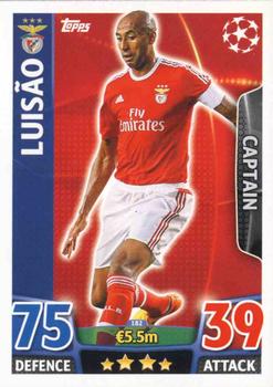 2015-16 Topps Match Attax UEFA Champions League English #182 Luisao Front